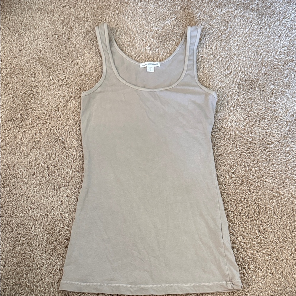 James Perse Light Tan Tank Top